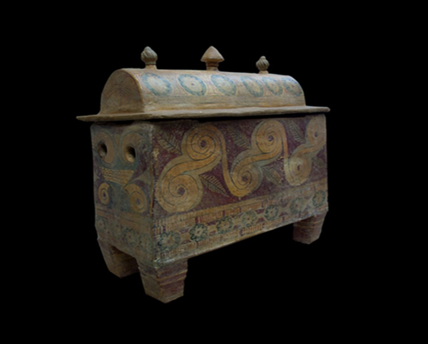 mycenean clay box